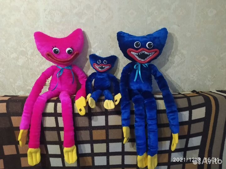 Игрушка Хаги Ваги 90 см и 60 см Поппи Плейтайм