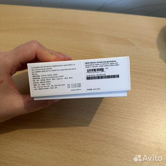 Наушники Apple Airpods 3