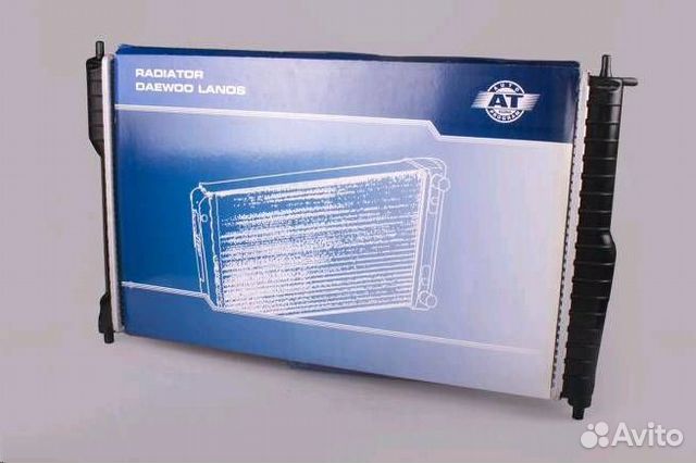 Радиатор охлаждения Lanos с кондиционером
