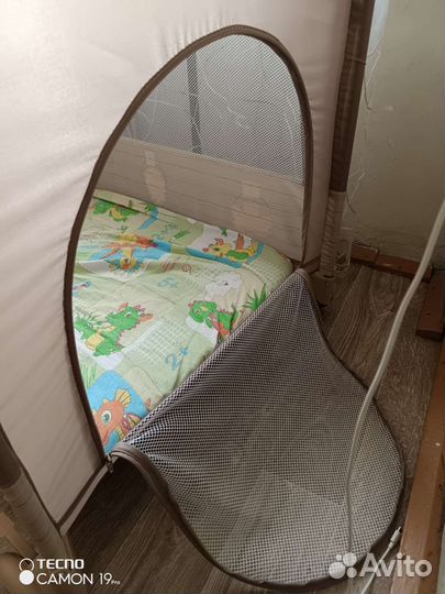 Детская кровать манеж