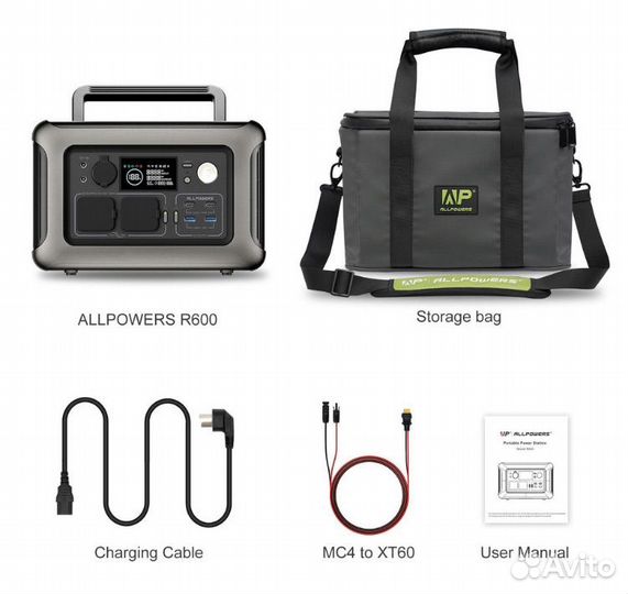 Генератор аккумуляторный Allpowers R600