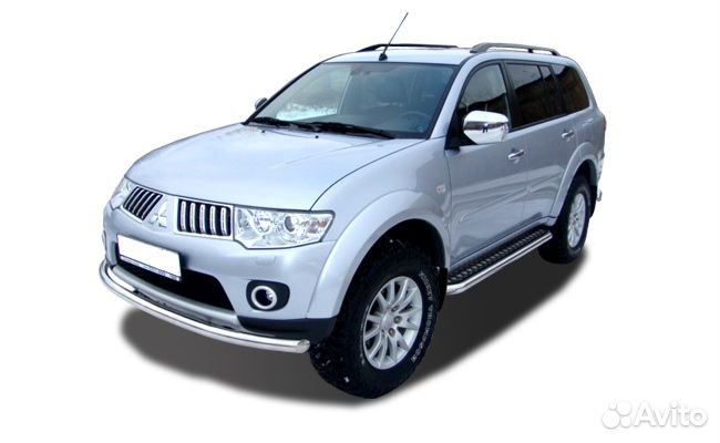 Защита передняя Mitsubishi Pajero Sport 2008+