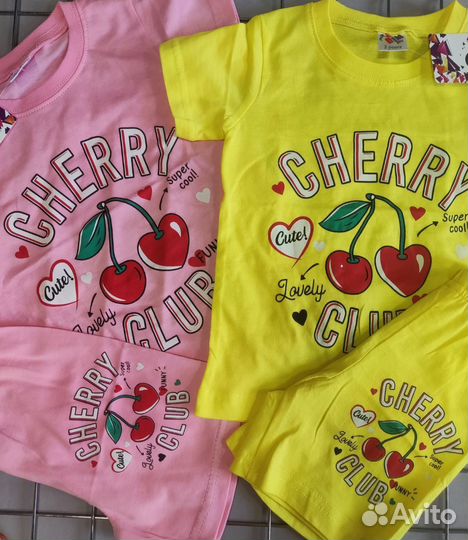 Костюм футболка+шорты оптом