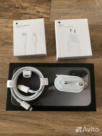 Кабель и блок iPhone+