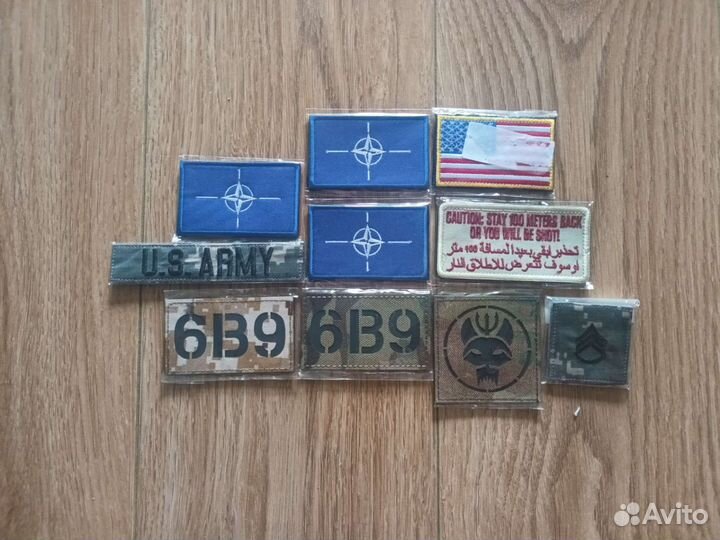 Шеврон на липучке