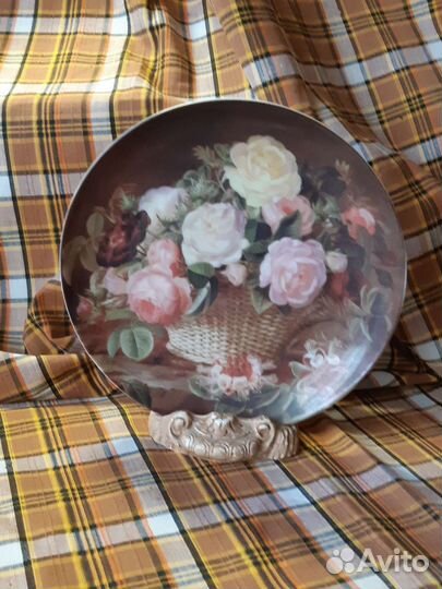 Тарелка настенная дулево англия чехия