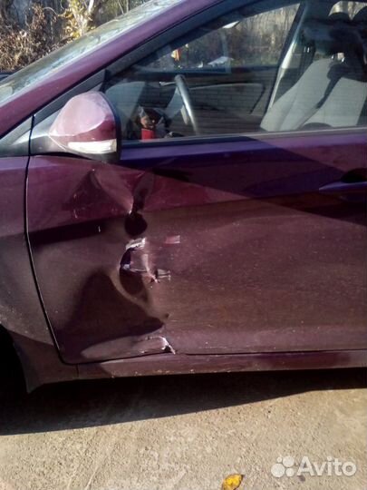 Дверь на хендай солярис