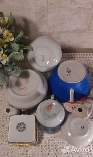 Посуда, статуэтки фарфор СССР