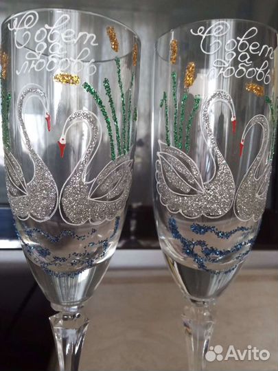 Фужеры стекло СССР