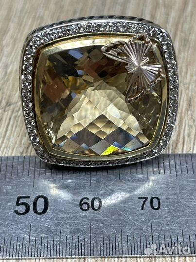 Серебряное кольцо женское