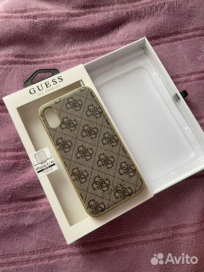 Чехол iPhone x/xs guess