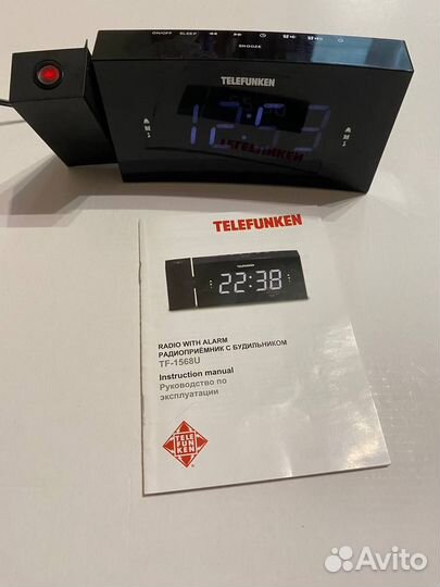 Радиоприемник Часы Telefunken