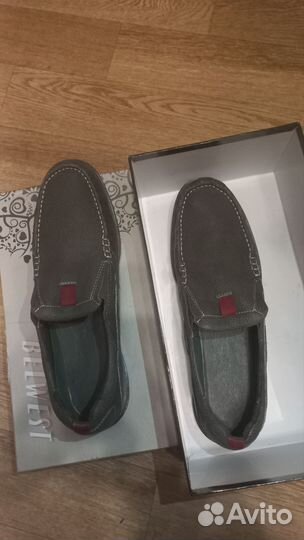 Мокасины мужские (туфли) на узкую ногу 46 размер