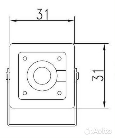 Мини видеокамера sunkwang SK-2005AC/SO (3.6)