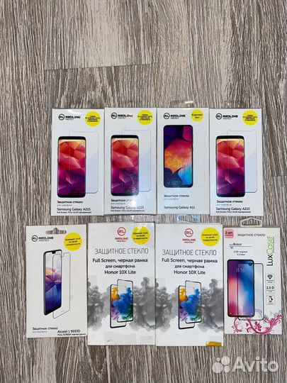 Защитные стекла на Samsung