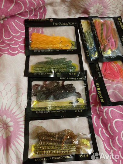 Приманки силиконовые