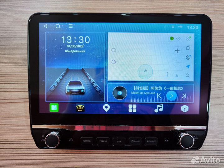 Магнитола с крутилками 10дюйм 2/32 4G 8ядер