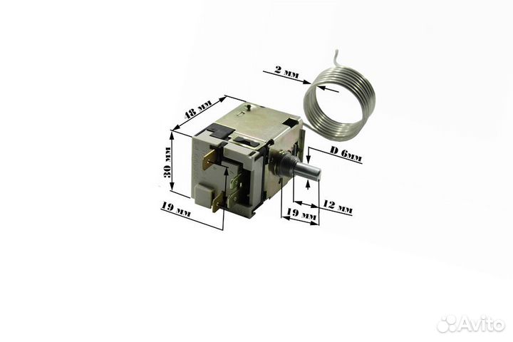 Терморегулятор для холодильника там 112 1М