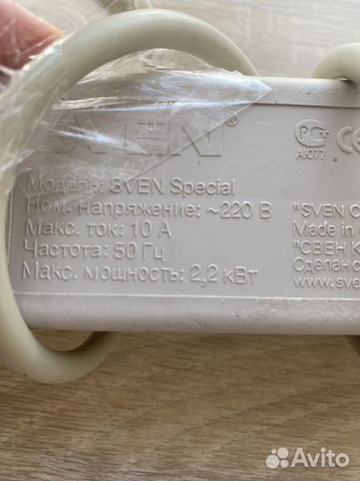 Сетевой фильтр Sven для ибп UPS 1,5м