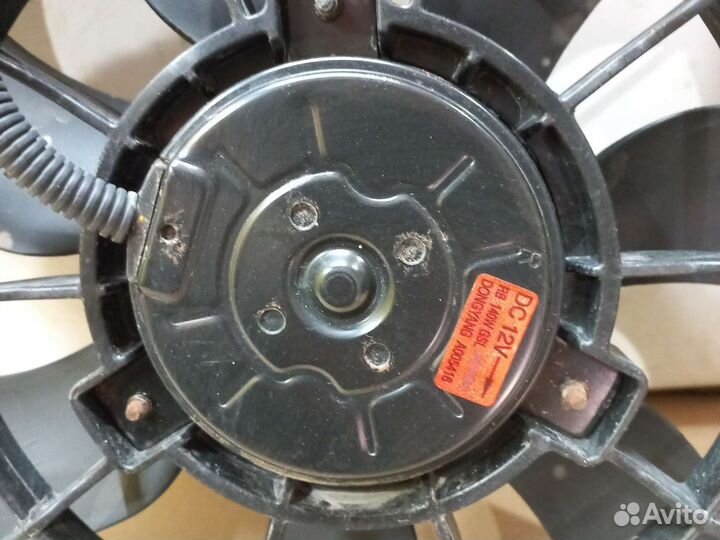 Вентилятор охлаждения двигателя Kia rio 3