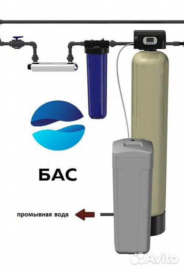 Очистка воды со скважины на весь дом/коттеджа