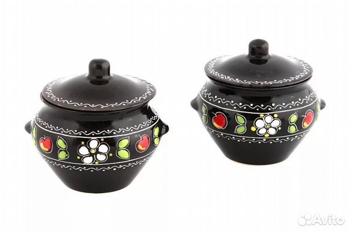 Горшочки для запекания 2 шт