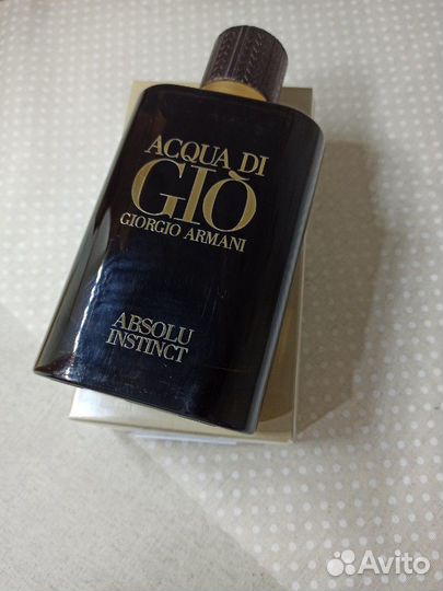 Парфюм Giorgio Armani Acqua di Gio Absolu Intens т