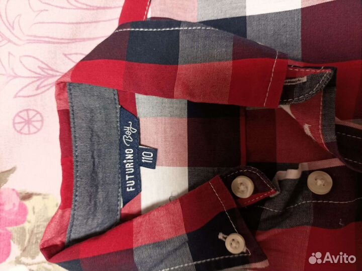 Рубашка для мальчика рост 110