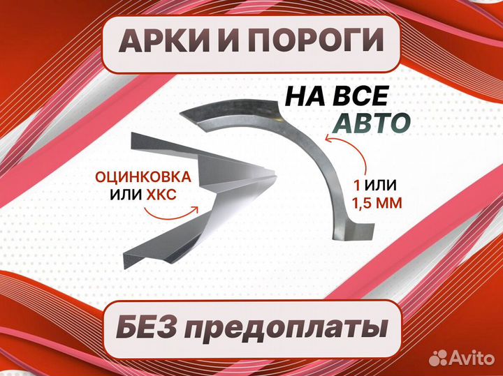 Задняя арка Hyundai Elantra 3 на все авто кузовные