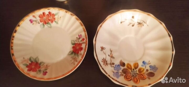 Чайные пары фарфор Вербилки