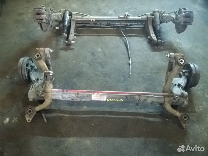 Задние балки Ситроен Берлинго,Пежо 206