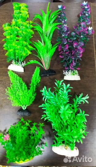 Искусственные растения для аквариума
