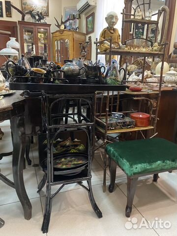 Старинные подставки, жардиньерки