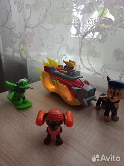 Игрушки щенячий патруль