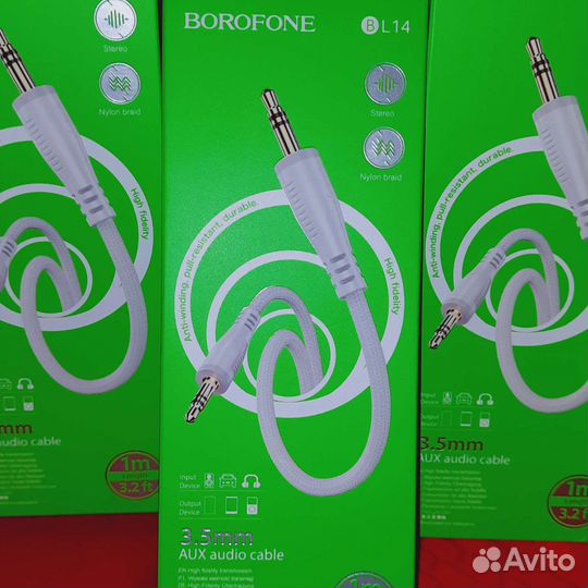 AUX кабель. Аукс 1м. К5