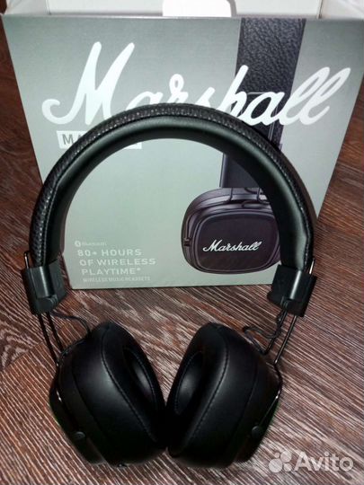 Беспроводные наушники маршал Marhall major 4