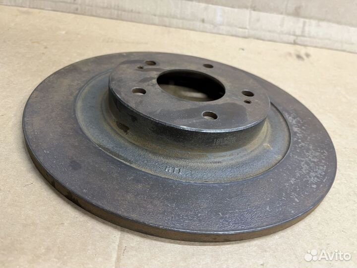 Диск 1 тормозной задний Митсубиши асх Аутлендер 3