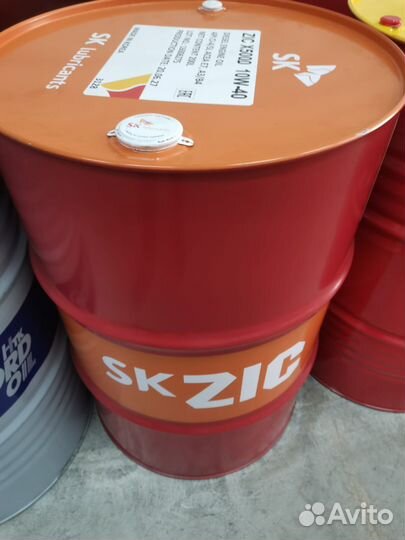 Моторное масло ZIC X5000 10W-40 200Л