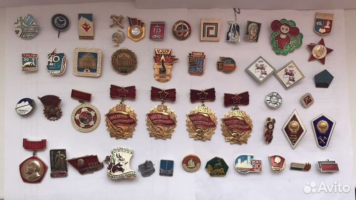 Значки СССР