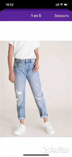 Джинсы Marks spencer для девочки 11-12 лет