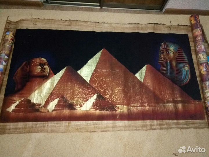 Новая картина на папирусе