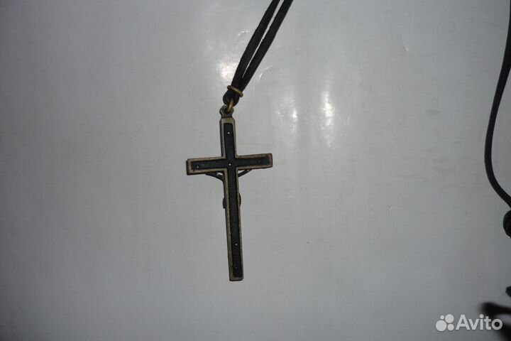 Крест бронзовый старинный
