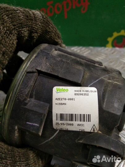 Птф передняя левая Nissan Note E11