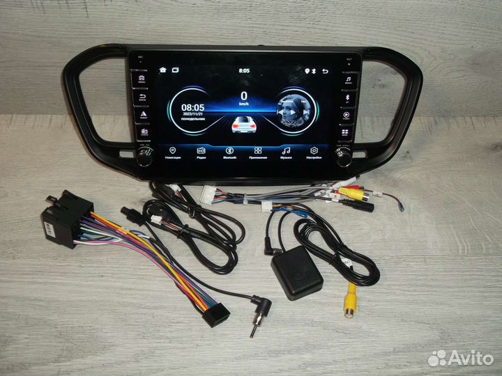 Магнитола LADA Vesta NG физические кнопки Андроид