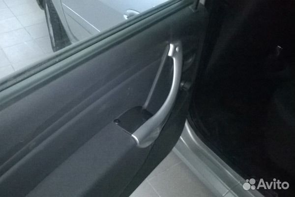 Ручки задних дверей Ларгус Кросс, серебристые