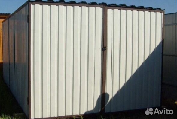 Гараж ракушка пенал