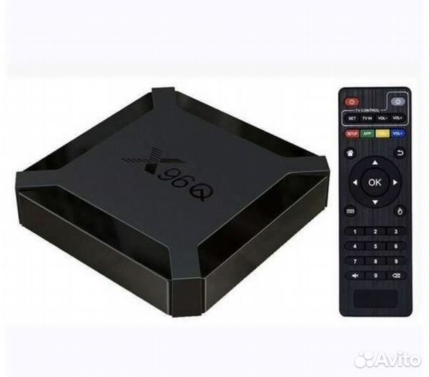 Android tv приставка 4К X96Q новая