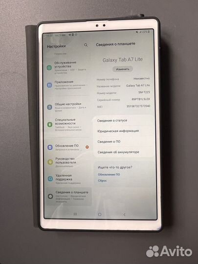 Samsung galaxy tab A7 lite