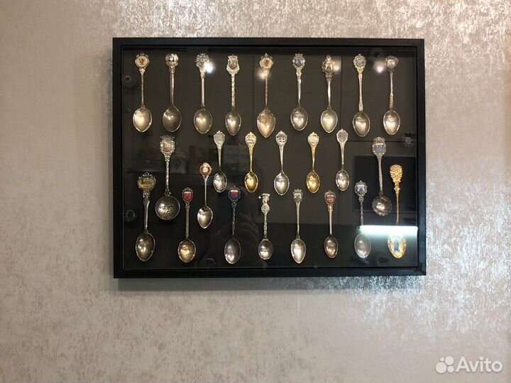 Винтаж. Чайные ложки из разных уголков Швейцарии