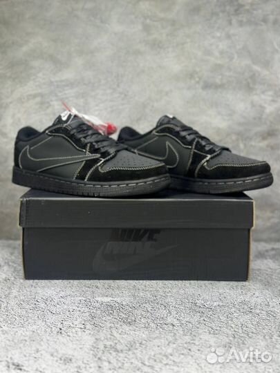 Кроссовки Nike Jordan 1 low x Travis Scott